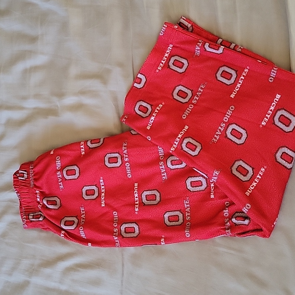 Boys Ohio State Buckeye pj pants